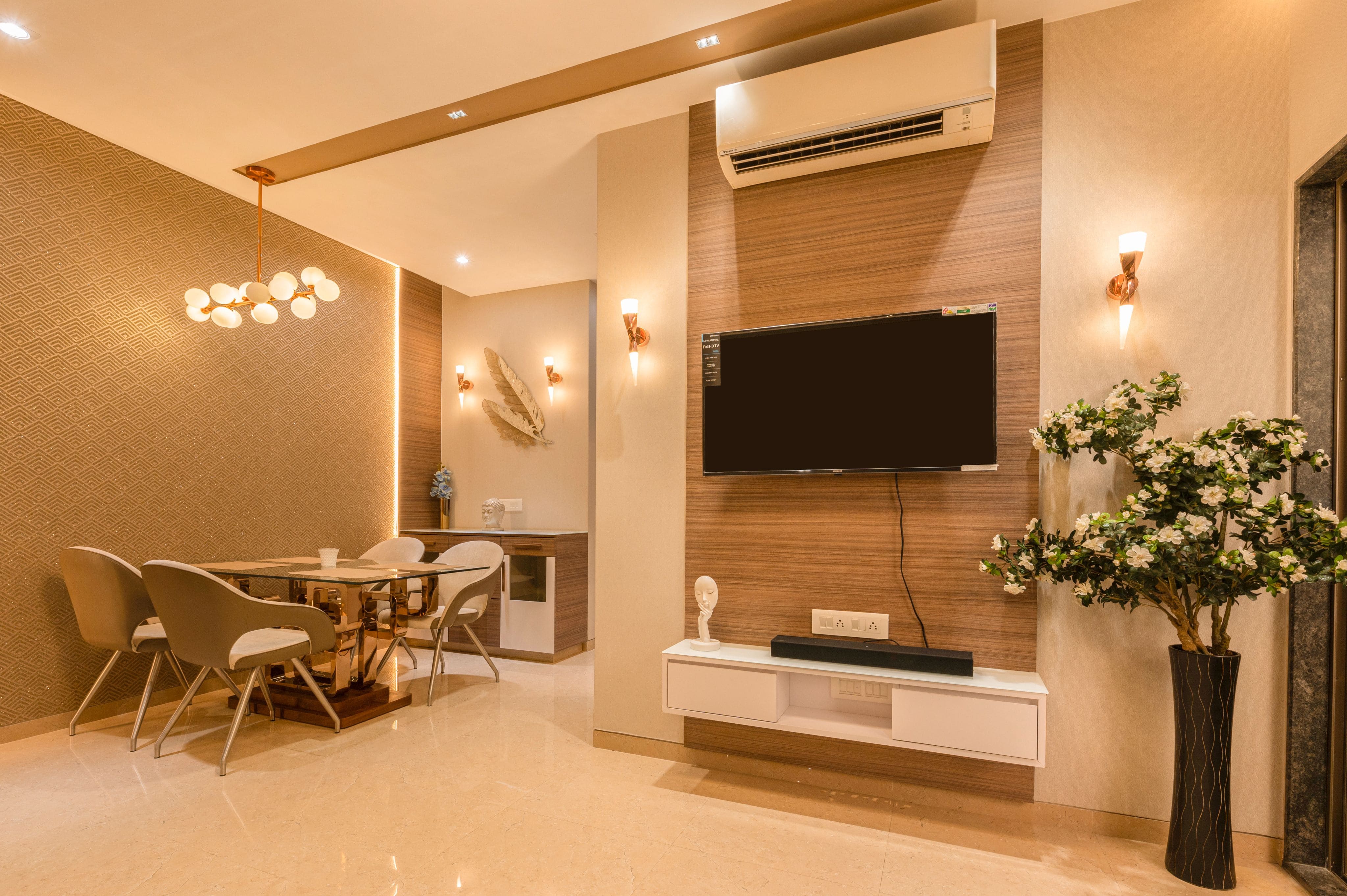 535 sq.ft. 2BHK Interior